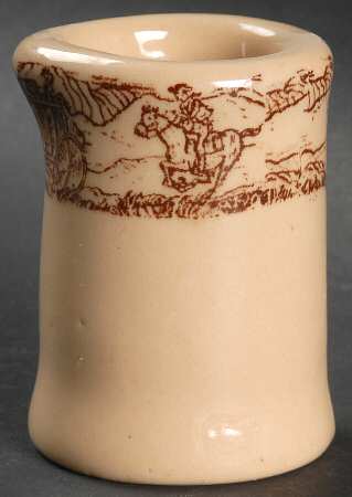 Western Traveler Brown Mini Creamer