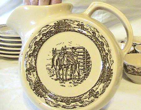 Western Traveler Brown Pitcher