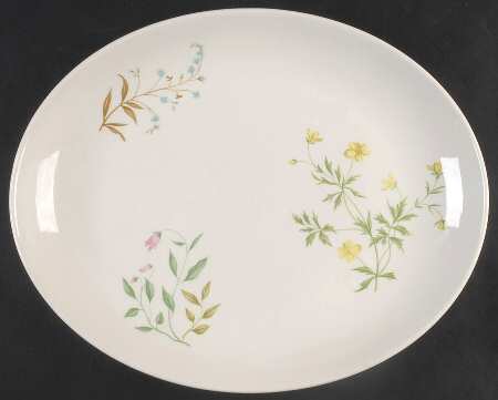 April 13" Oval Serving Platter