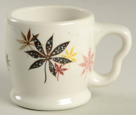 Calico Leaves Mug