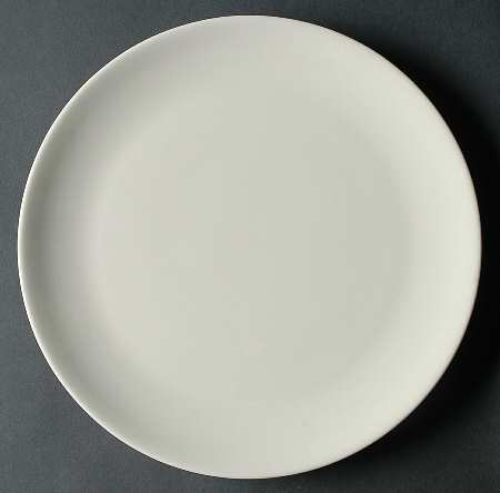 Terris White 12" Chop Plate (Round Platter)