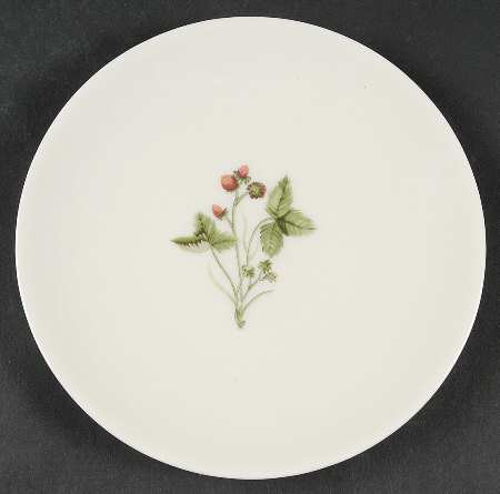 Wild Strawberry Bread & Butter Plate by Peter Terris