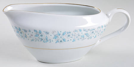 Brocade (Gold Trim) Gravy Boat
