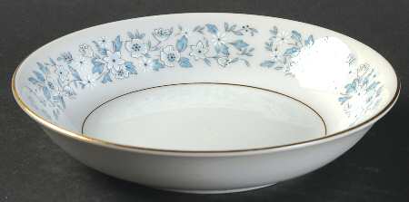 Brocade (Gold Trim) Fruit/Dessert (Sauce) Bowl