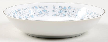 Brocade (Platinum Trim) Fruit/Dessert (Sauce) Bowl