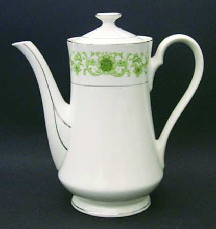 Green Dale Coffee Pot & Lid