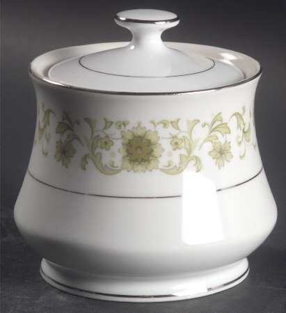 Green Dale Sugar Bowl & Lid