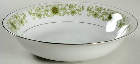Green Dale 9" Round Vegetable Bowl