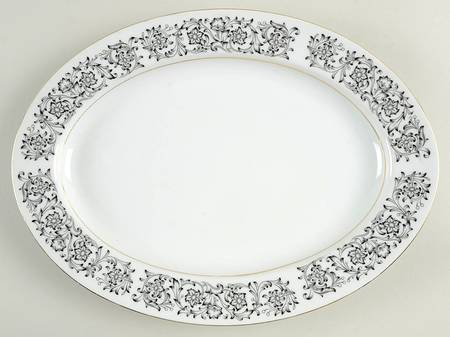 Isabella 14" Oval Serving Platter