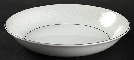 Platina Lace Coupe Soup Bowl