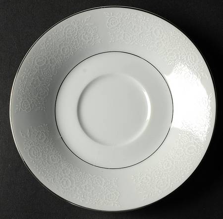 Platina Lace Saucer