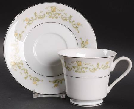 Regal Footed Cup & Saucer Set