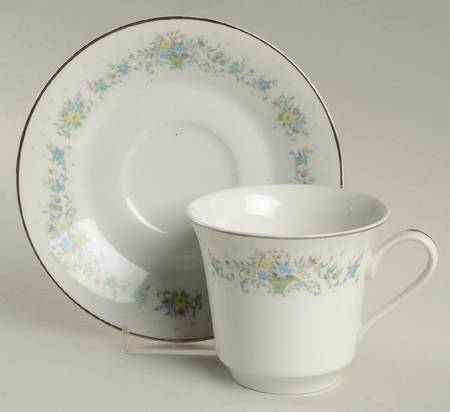 Regency Footed Cup & Saucer Set