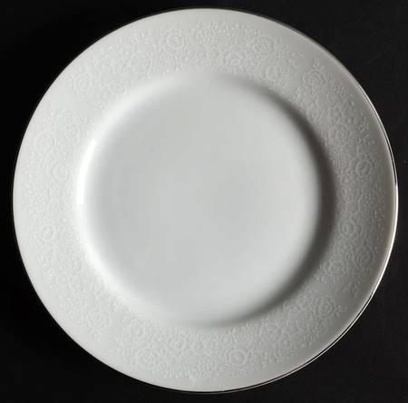 White Lace Bread & Butter Plate