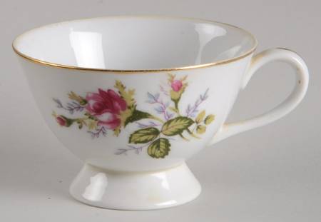 Moss Rose Footed Cup