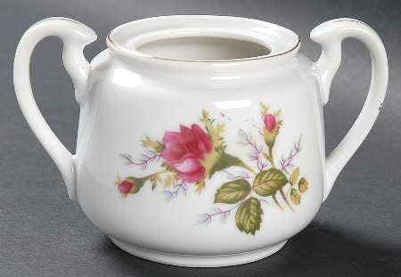 Moss Rose Mini Sugar Bowl No Lid