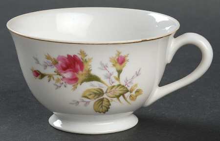 Moss Rose Footed Cup