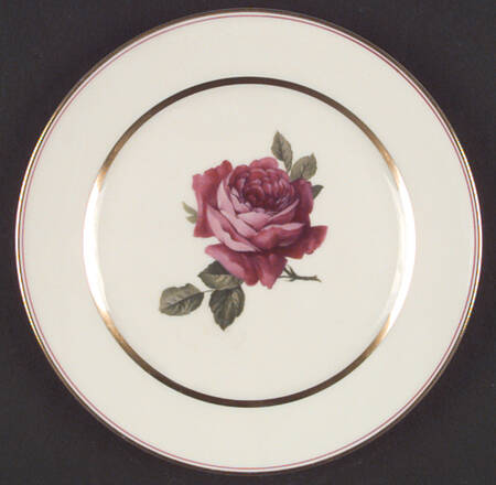 07360 (Cream Background) Salad Plate