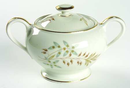 07472 Ivory (Smooth) Sugar Bowl & Lid