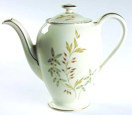 07472 Ivory (Smooth) Coffee Pot & Lid