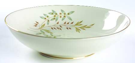 07472 Ivory (Smooth) 9" Round Vegetable Bowl