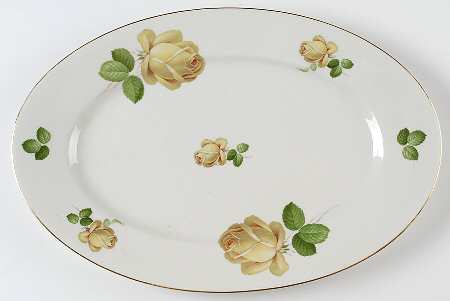 3287 15" Oval Serving Platter
