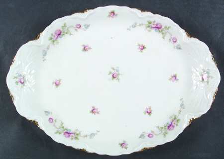 3361 (Scalloped) 11" Oval Serving Platter