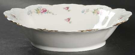 3361 (Scalloped) 10" Oval Vegetable Bowl