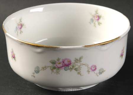 3361 (Scalloped) Cranberry Bowl
