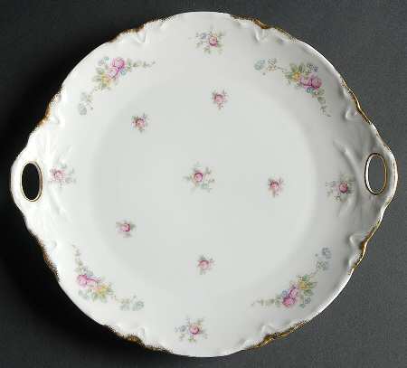 3361 (Scalloped) Handled Cake Plate