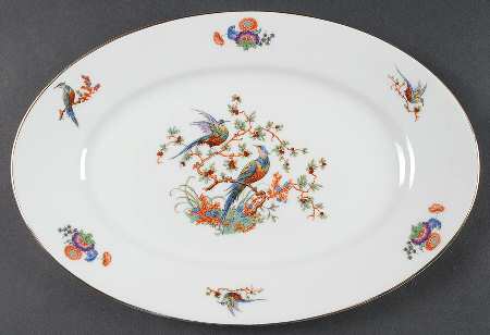 3661 12" Oval Serving Platter