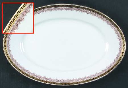 690 11" Oval Serving Platter