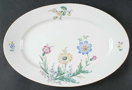 7373 15" Oval Serving Platter