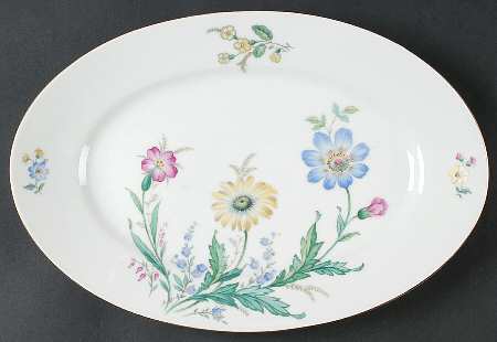 7373 12" Oval Serving Platter