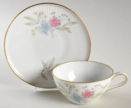 7507 Flat Cup & Saucer Set by Thomas