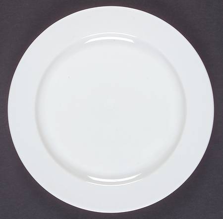 ABC White Bread & Butter Plate