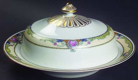 Admiral Round Covered Butter
