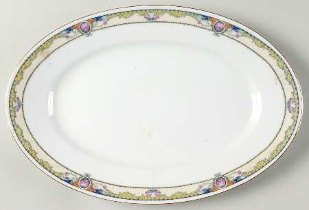 Admiral 12" Oval Serving Platter