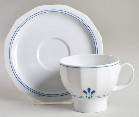 Amsterdam Flat Cup & Saucer Set
