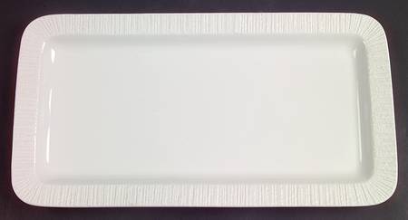 Arcta White 16" Rectangular Serving Platter