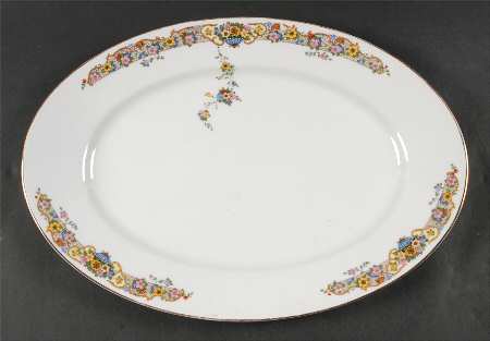 Asturia 16" Oval Serving Platter