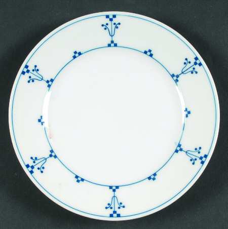 Bavarian Blue Bread & Butter Plate