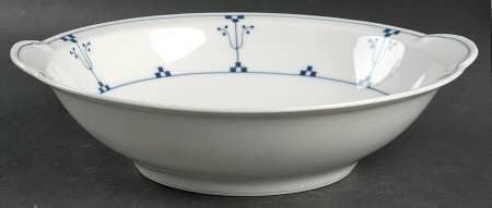 Bavarian Blue 9" Round Vegetable Bowl