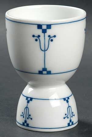 Bavarian Blue Double Egg Cup