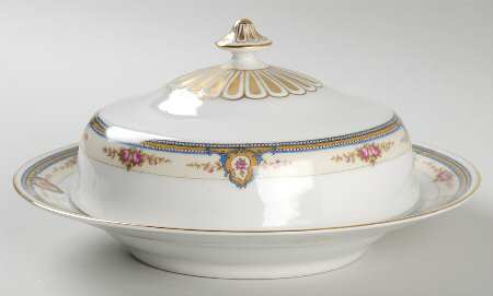 The Belvedere Round Covered Butter