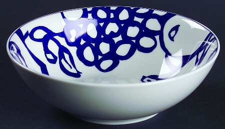 Blue Orchard Coupe Cereal Bowl