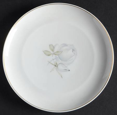Blue Rose (Gold Trim) Bread & Butter Plate