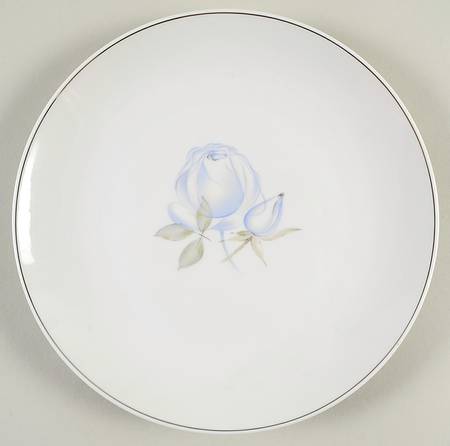 Blue Rose (Platinum) Salad Plate
