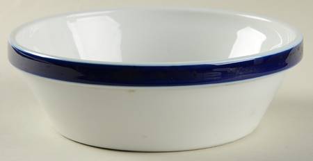 Brushed Cobalt 7" Round Vegetable Bowl
