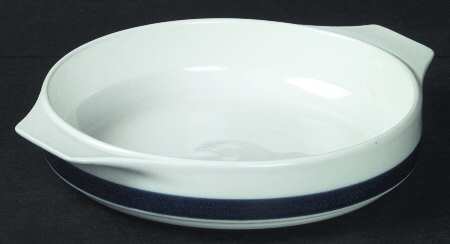 Brushed Cobalt 8" Round Baker